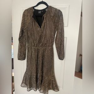 Holiday shine dress
